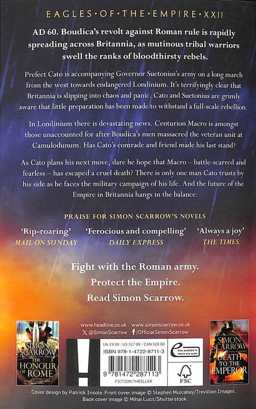 Simon Scarrow - The Eagles Prey BookWise Online, Bargain Book Specialists
